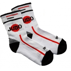 Ponožky judo bílé - s černou